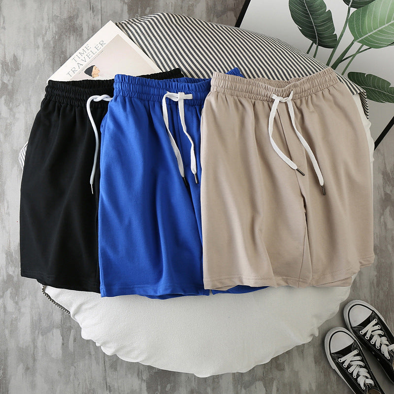 Sportshort in effen kleur