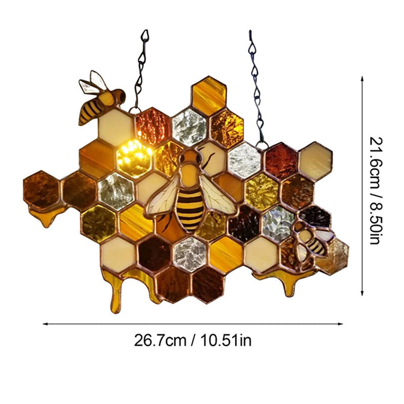 🐝Bee-vormige deurplaat ornament