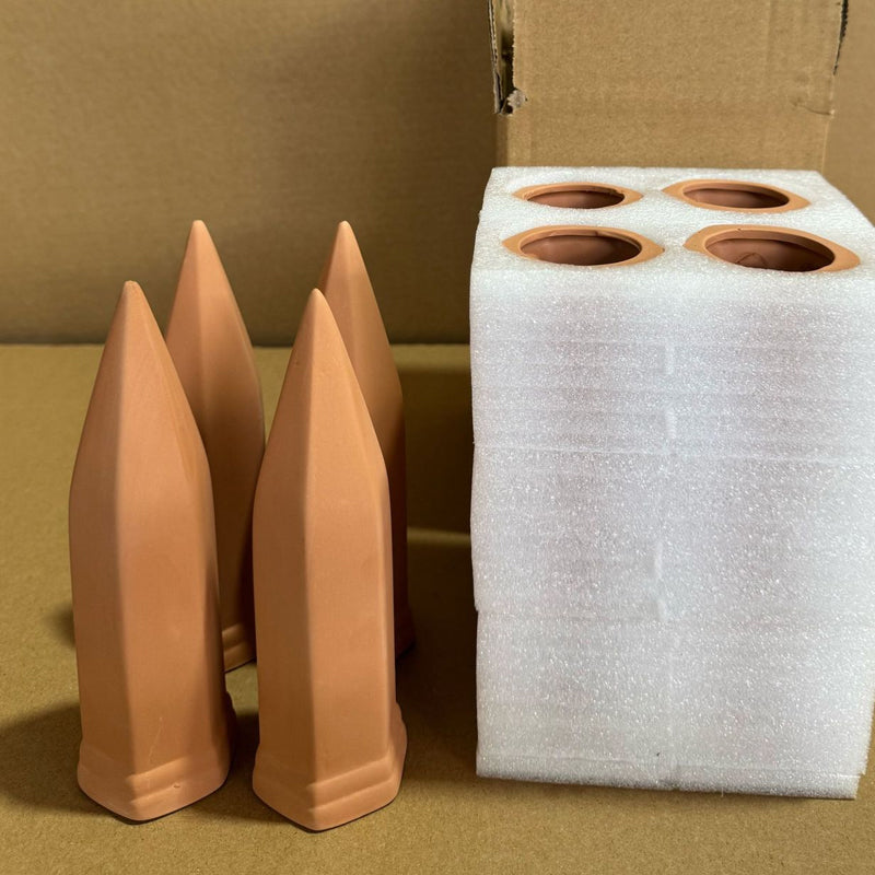 AquaThrive Set van 4 — Keramische Waterspikes voor Planten | 50% KORTING