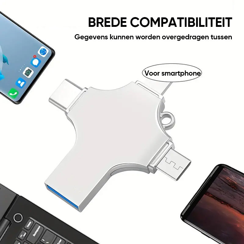 4-in-1 USB 3.0-flashdrive