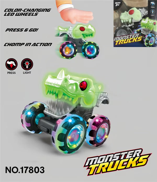DinoDrive – Press & Go Dino Trucks | 50% KORTING