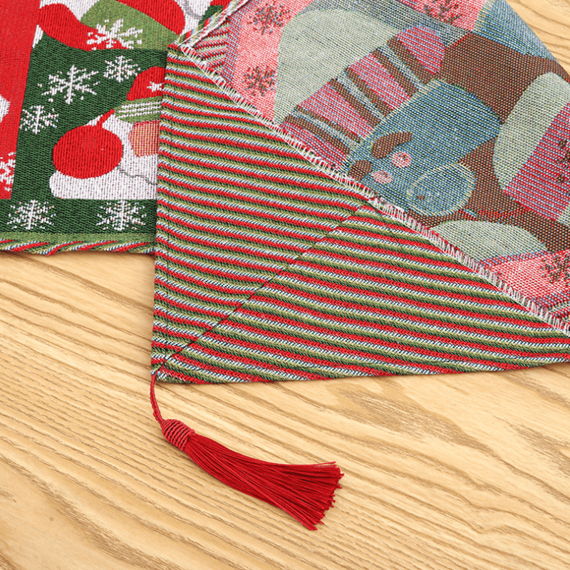 Kerstmis Handgemaakt Tafelkleed Decoratie