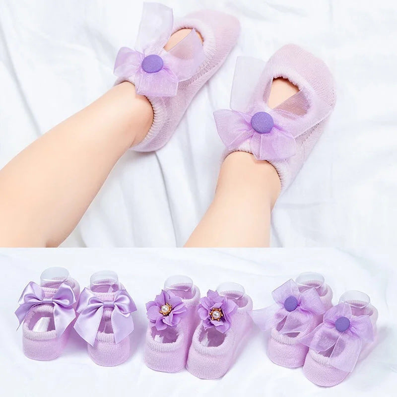 Dansvoetjes – Antislip Baby-Balletsokken met Extra Comfort voor Kleine Dansers