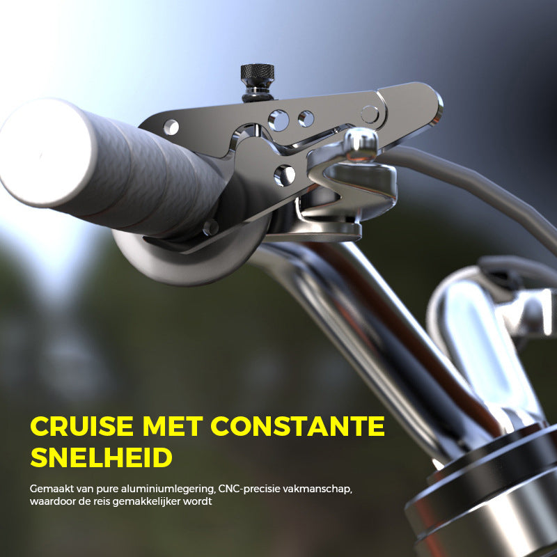 Universal Motorcycle Cruise Control Throttle Lock Assist