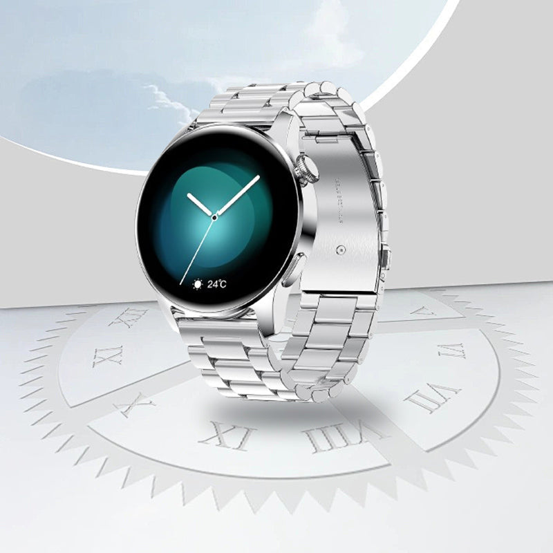 Hartslag- en bloedglucosemeting, sporthorloge met Bluetooth-oproep