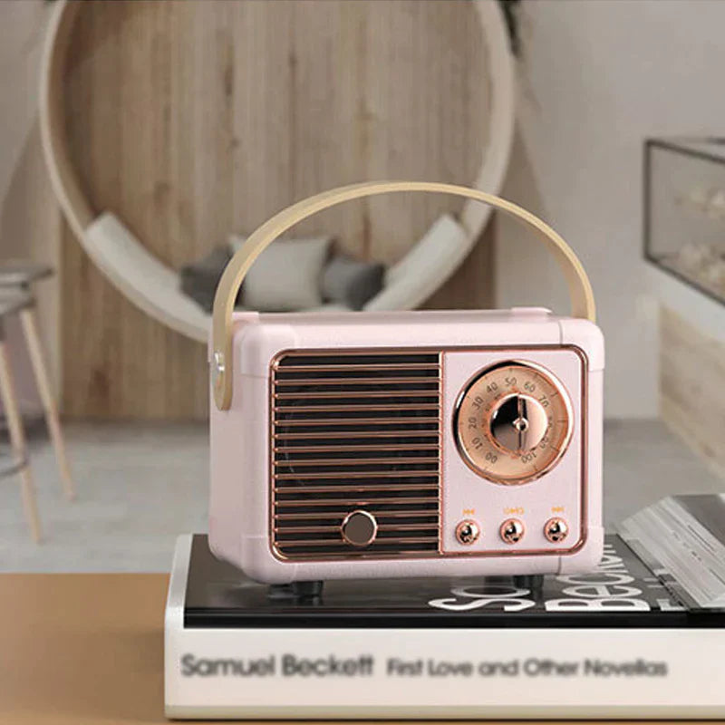 Radio-vormige Bluetooth-luidspreker