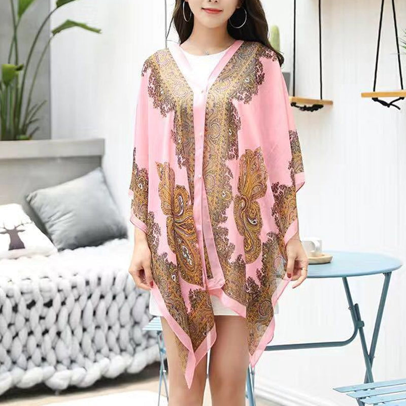 Zomerzonbeschermingssjaal voor dames