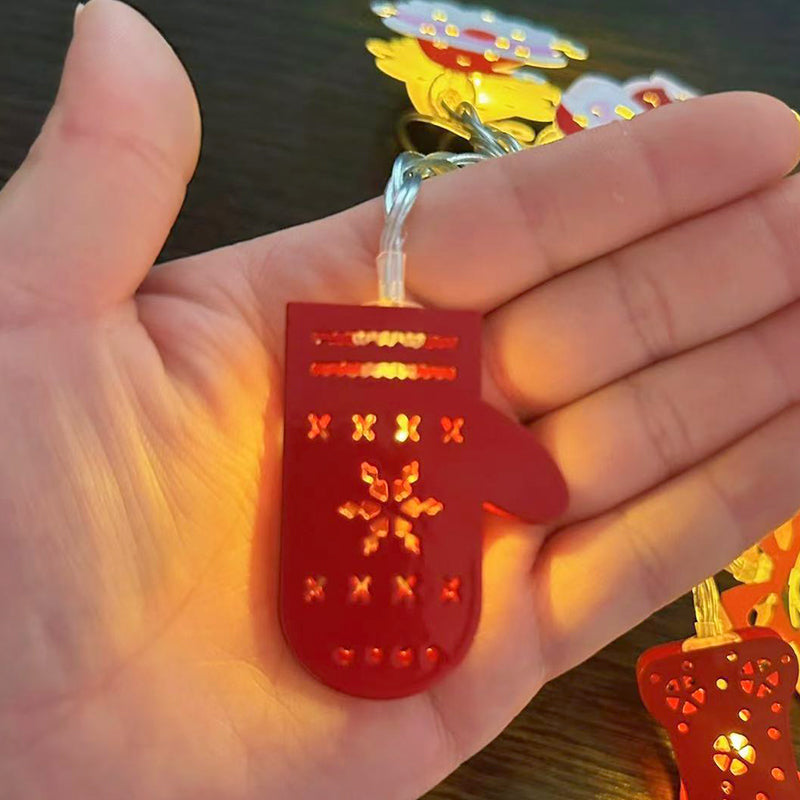 NordicGlow – Kerst LED ijzeren decoratieve lichtketting