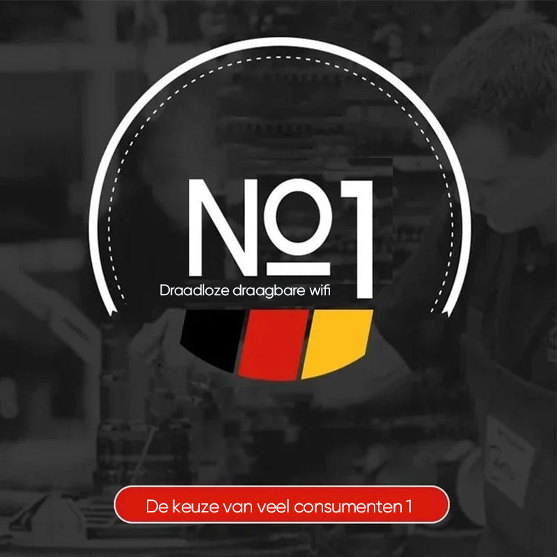 WiFlyer - Draadloze draagbare wifi | 50% KOTING