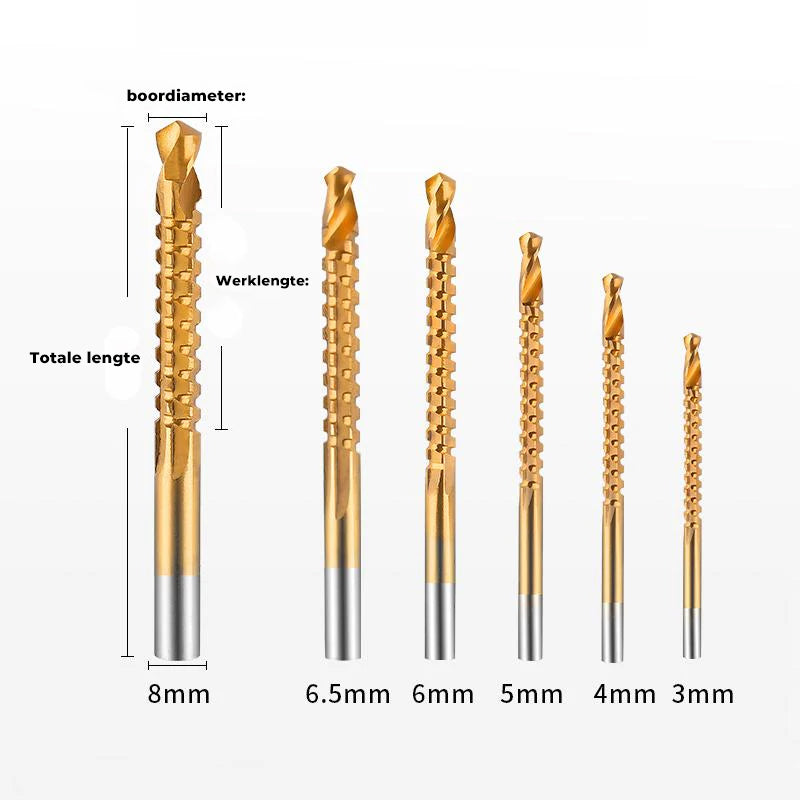 Kobaltborenset (6 stukken)