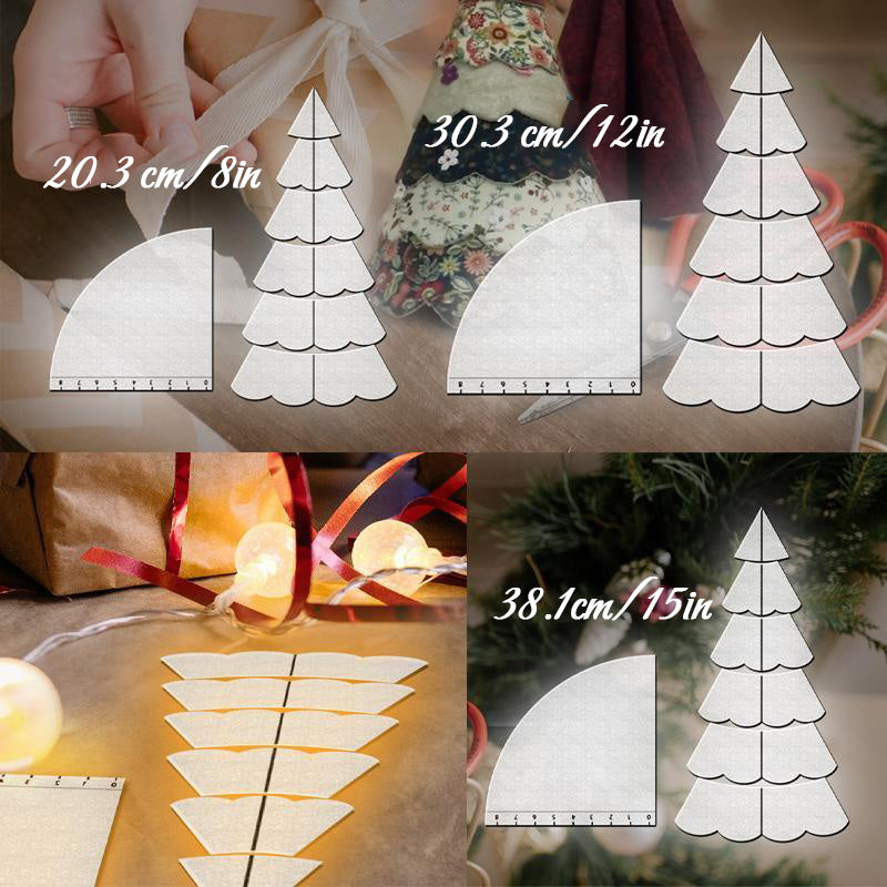 Handgemaakte Kerstboom Quilting Set