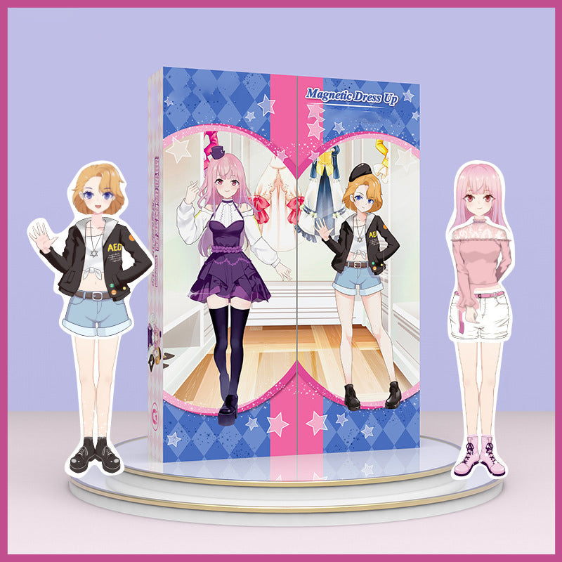 Magnetisch aankleedspel voor meisjes