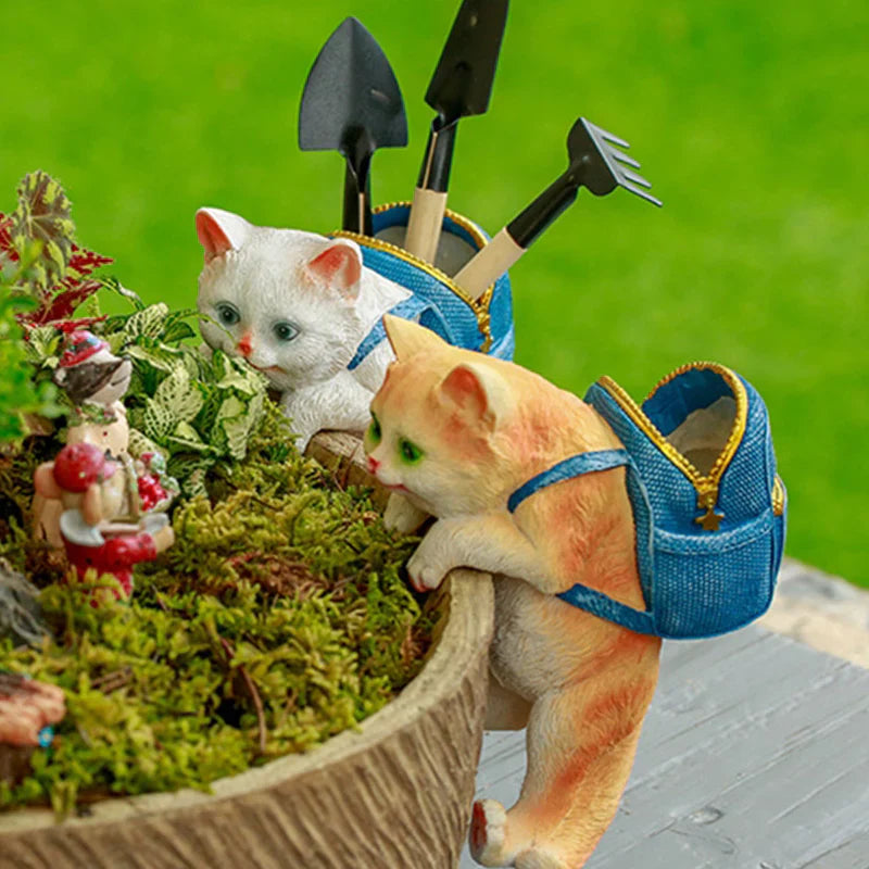 Prachtig creatief tuin ornament