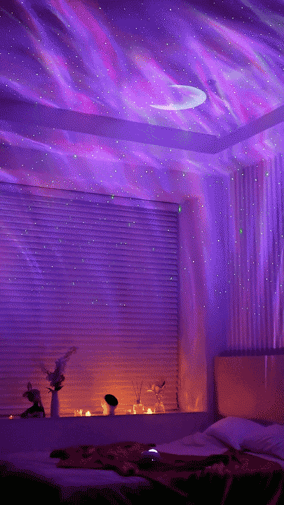 Automatisch licht van de sterrenhemel