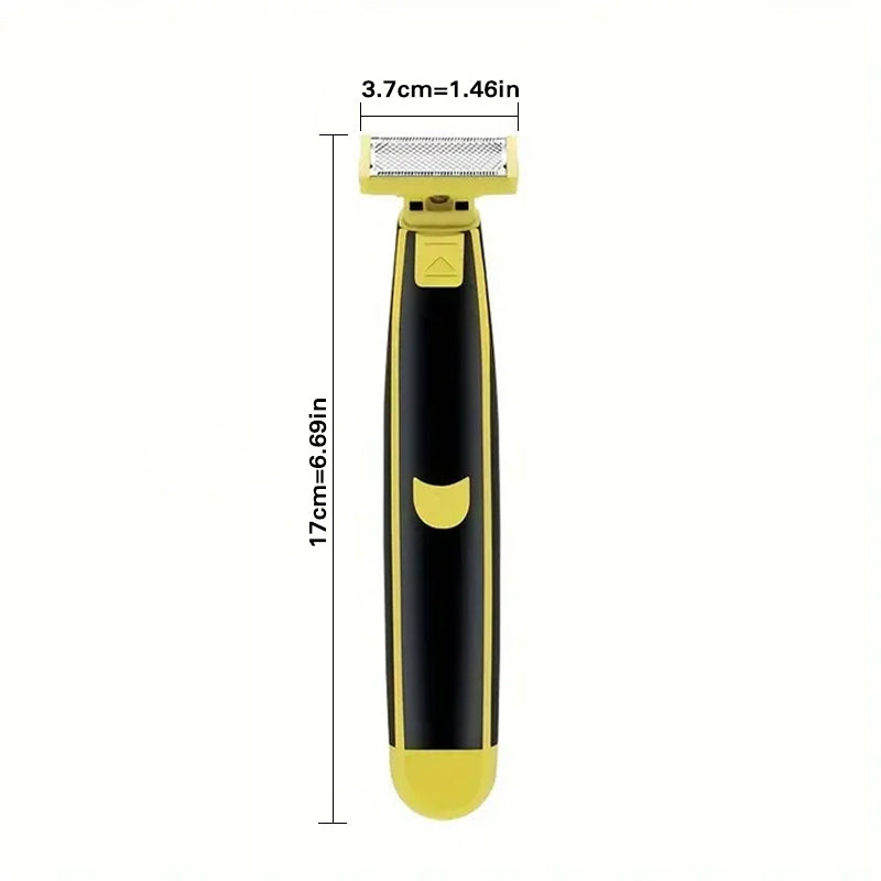 AquaTrim Pro - Moeiteloos en veilig scheren, nat of droog, voor een perfect verzorgde look | 50% KORTING