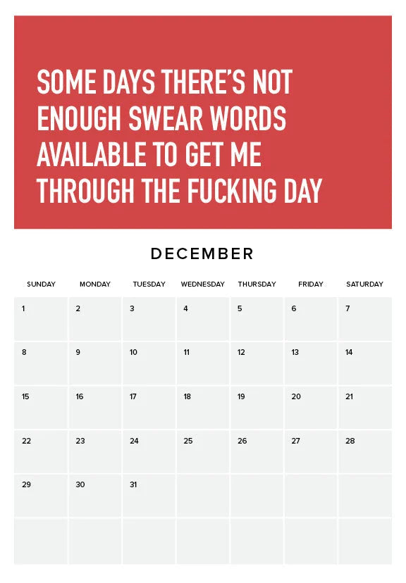 Volwassen worden is moeilijk Kalender 2024