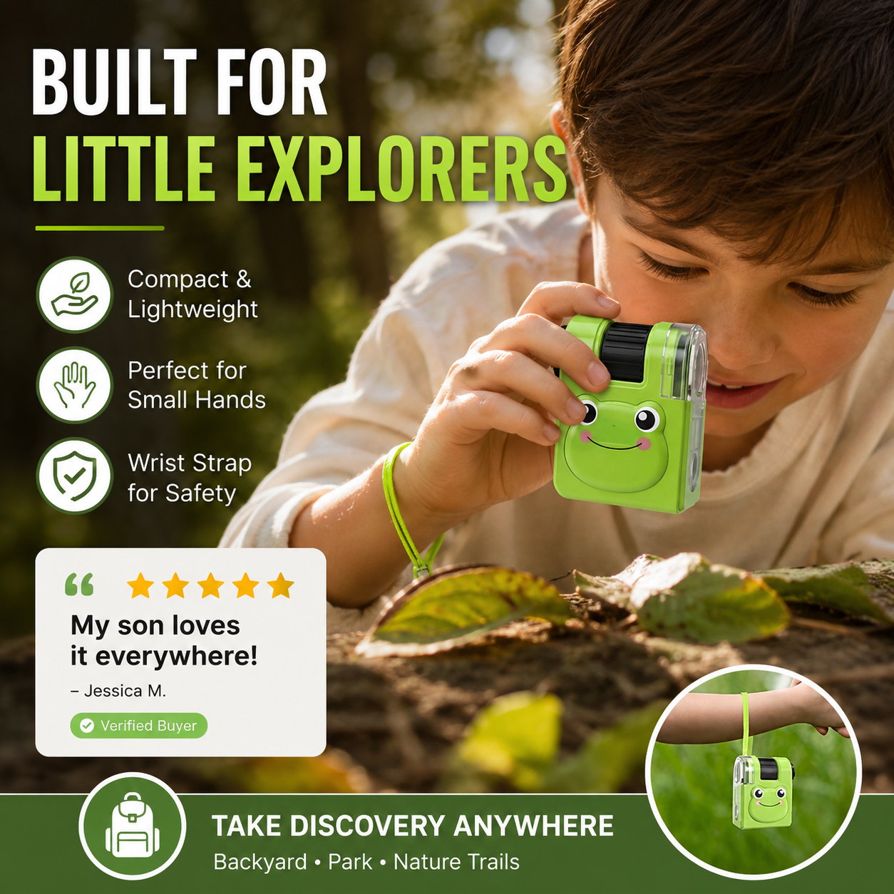 SnapScope Draagbare Microscoop — Vurige Nieuwsgierige Geesten