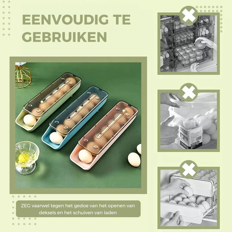 Veilige opbergdoos voor eieren
