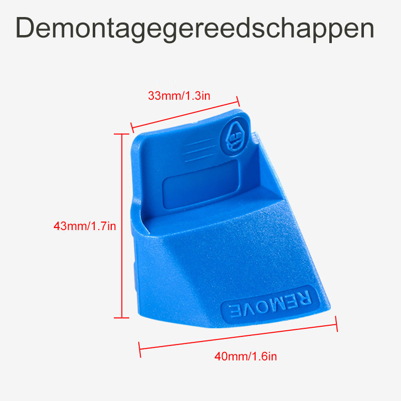 Installatie tool voor rekband Info