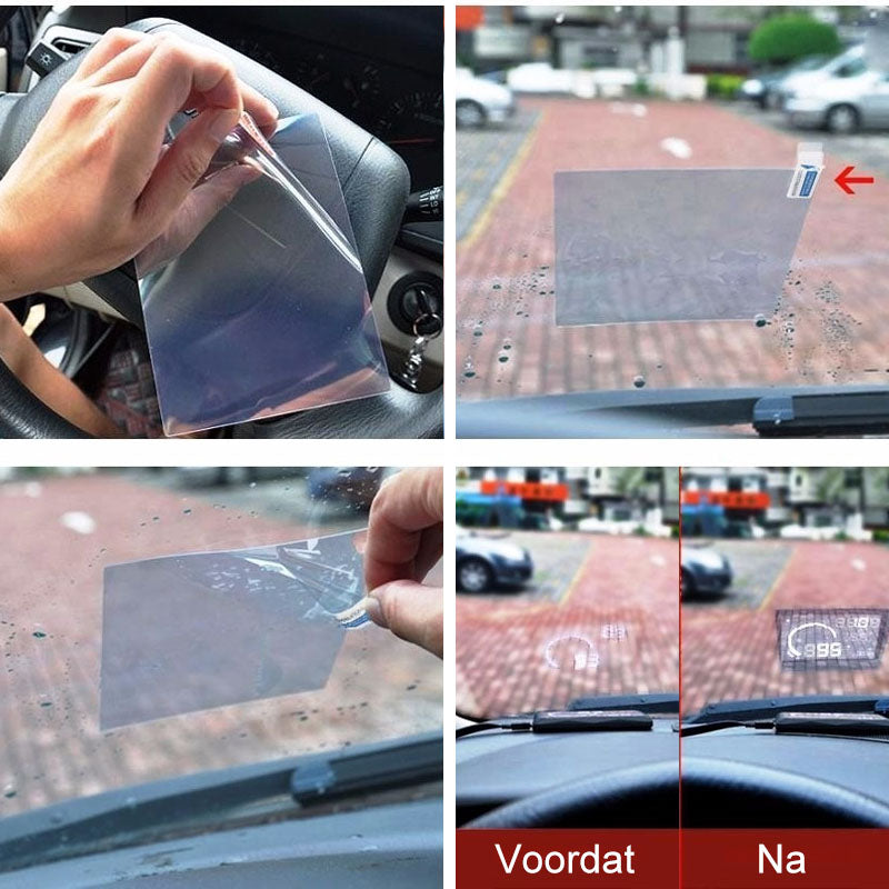 Head-up display HUD-film Beschermende reflecterende voorruitfilm