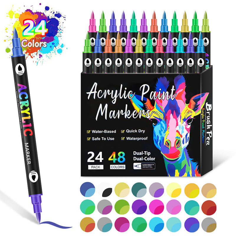 ColorCraft - Acrylverf Markeerpen | 50% KORTING