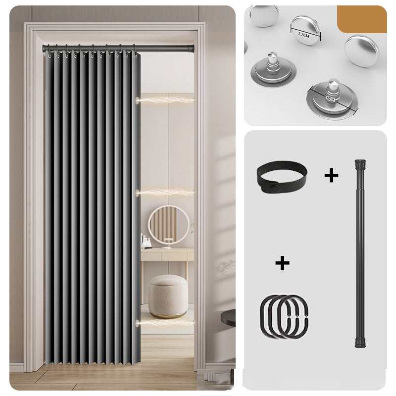 Magnetisch Opvouwbaar Gordijn — Directe Privacy, Puur Comfort