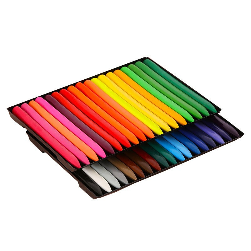 CleanColor | Set 24 stuks Afwasbare Kleurpotloden Zonder Vlekken | 50% KORTING