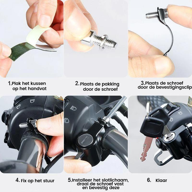 Multifunctionele Motorhelm Safe Lock
