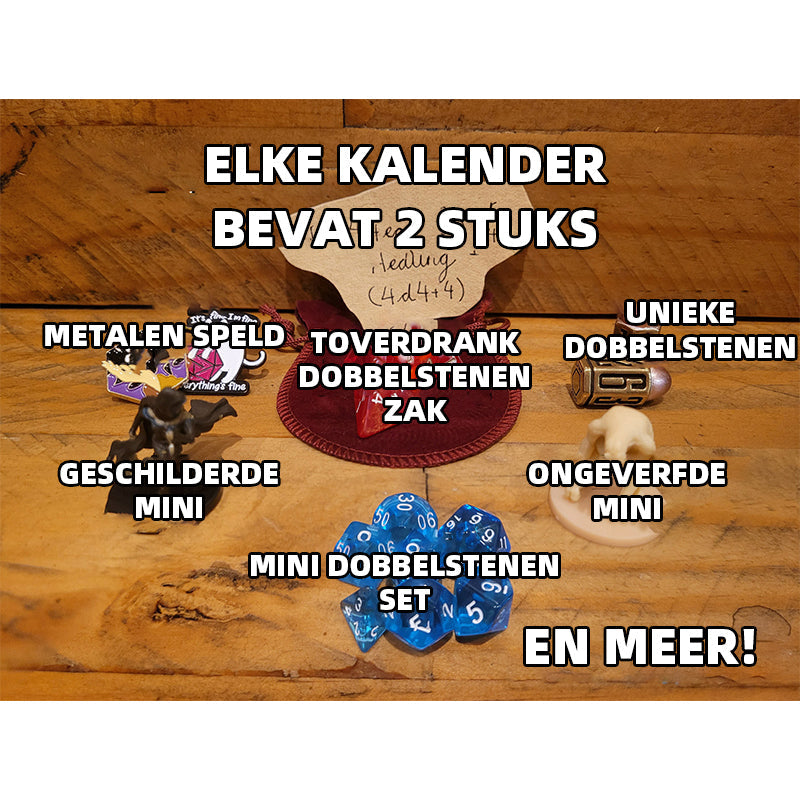 Dobbelstenen Adventskalender 2023
