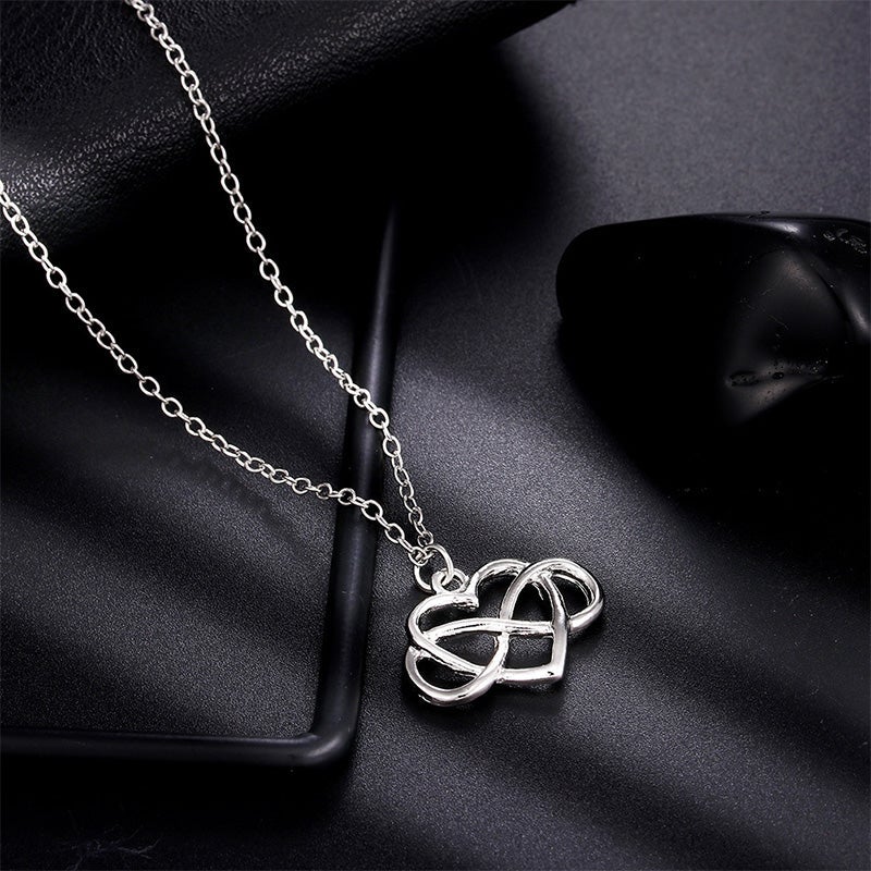 Love Bow Unbiologische Zuster Ketting Beste Vriend Ketting