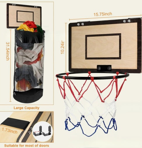 Basketbal Wasmand — Maak Wassen Leuk en Speels