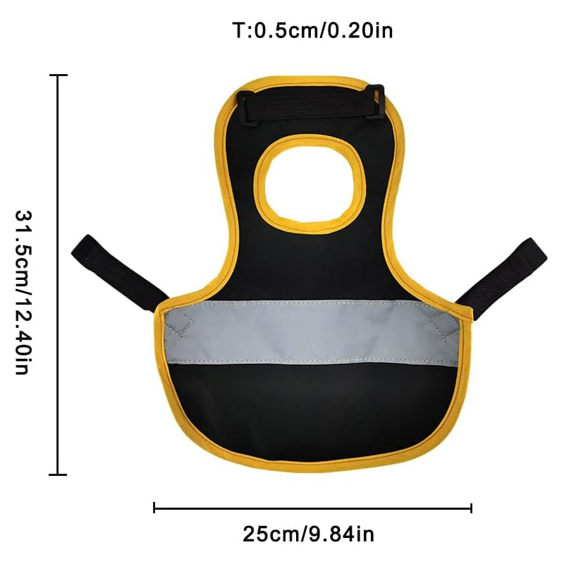 Verstelbaar kippenharnas Kip huisdier reflecterend vest