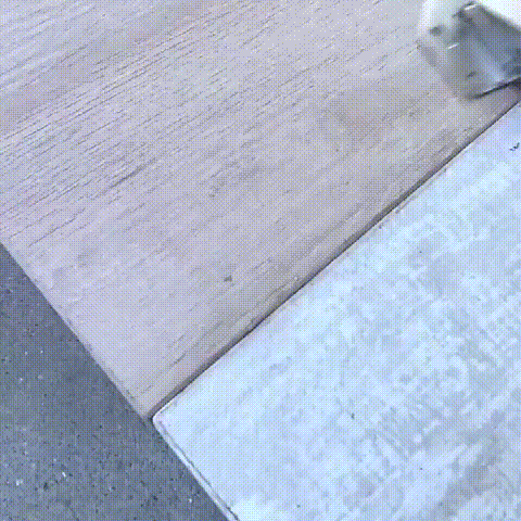 Gatvrij en sleufvrij scharnier