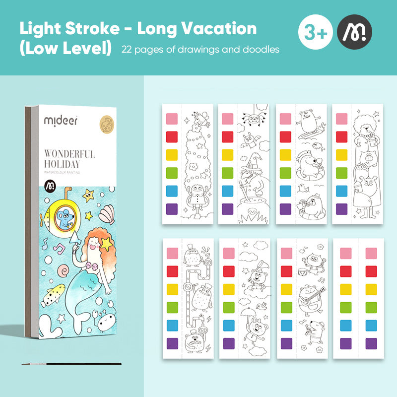 Pocket aquarel schilderen boek