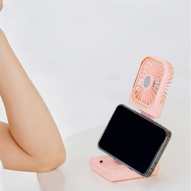 Draagbare hangende nekventilator