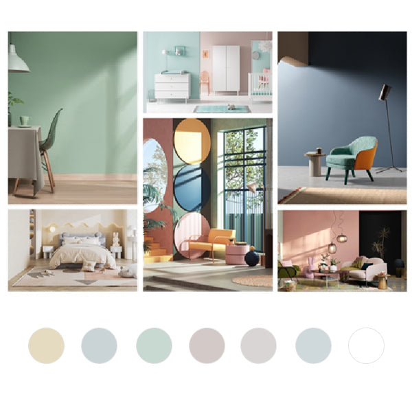 Saker Muurverf Met Rolborstel