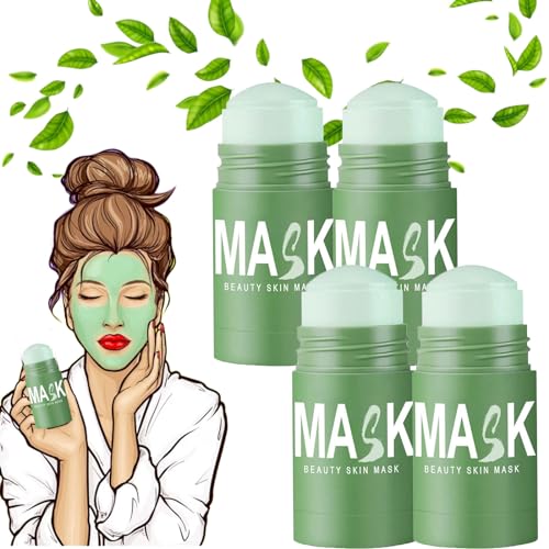 GlowTea™ – Groene Thee Masker voor Diepe Reiniging & Hydratatie | 1+1 GRATIS
