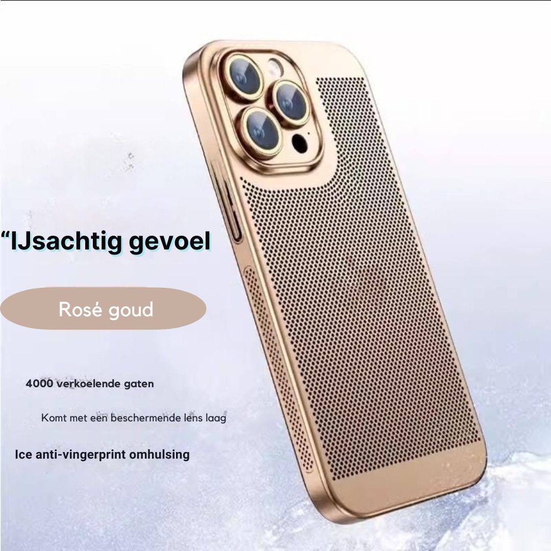 AirShield™ – Luchtgekoelde Smartphone Case | Ultradun & Warmte-afvoerend Design | 1+1 GRATIS