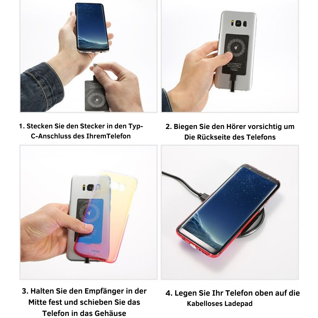 QuickCharge - Draadloze oplader-ontvanger