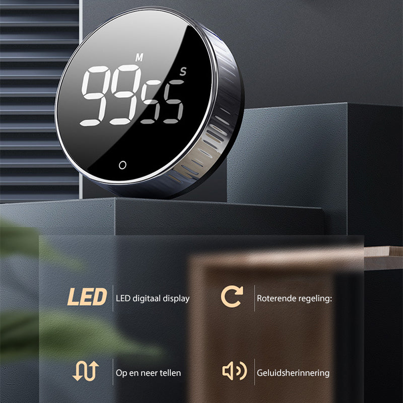 Multifunctionele magnetische digitale timers