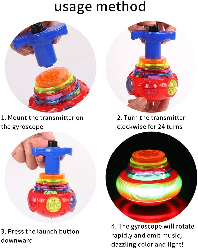 Muzikale LED UFO - Kleurrijk Speelgoed Voor Kinderen Vanaf 2 Jaar