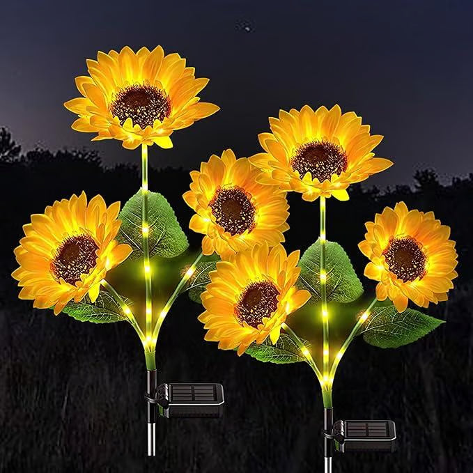 SunGlow — Solar-zonnebloemlampen | 1+1 GRATIS