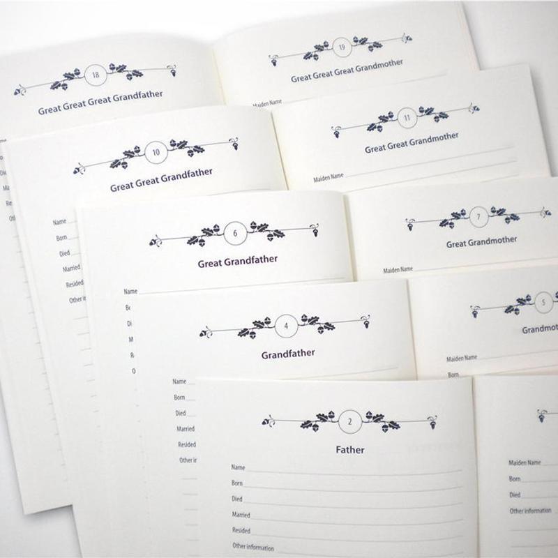 FamilieVerhaal - Stamboom Notitieboek - Herinneringen aan Voorouders | 50% KORTING