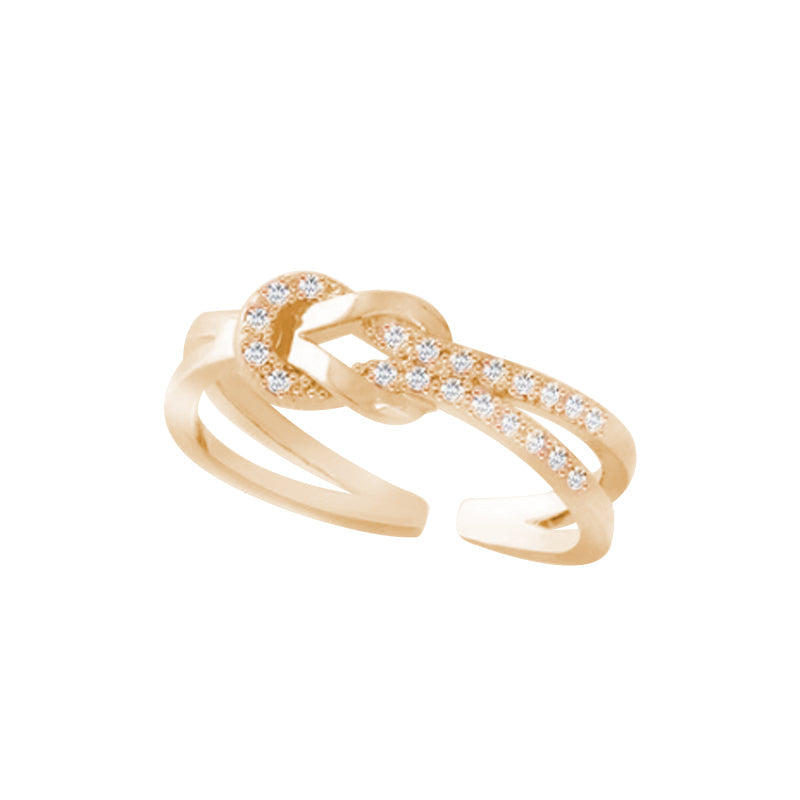 Vriendschap Knoop Ring