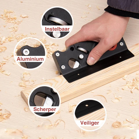 Saker® Houtbewerking Schaafset