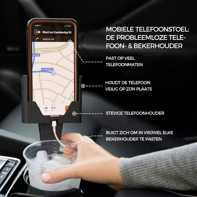 Nieuwe mobiele telefoonhouder