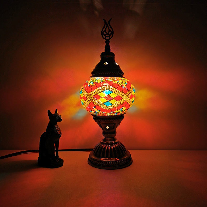 Mozaïeklamp — Betoverende Warme Sfeer