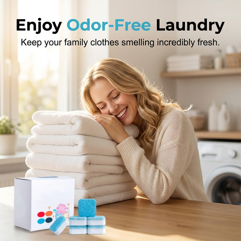 WasherRefresh 12 stuks — Wasmachine Reinigingstabletten | 1+2 doosGRATIS