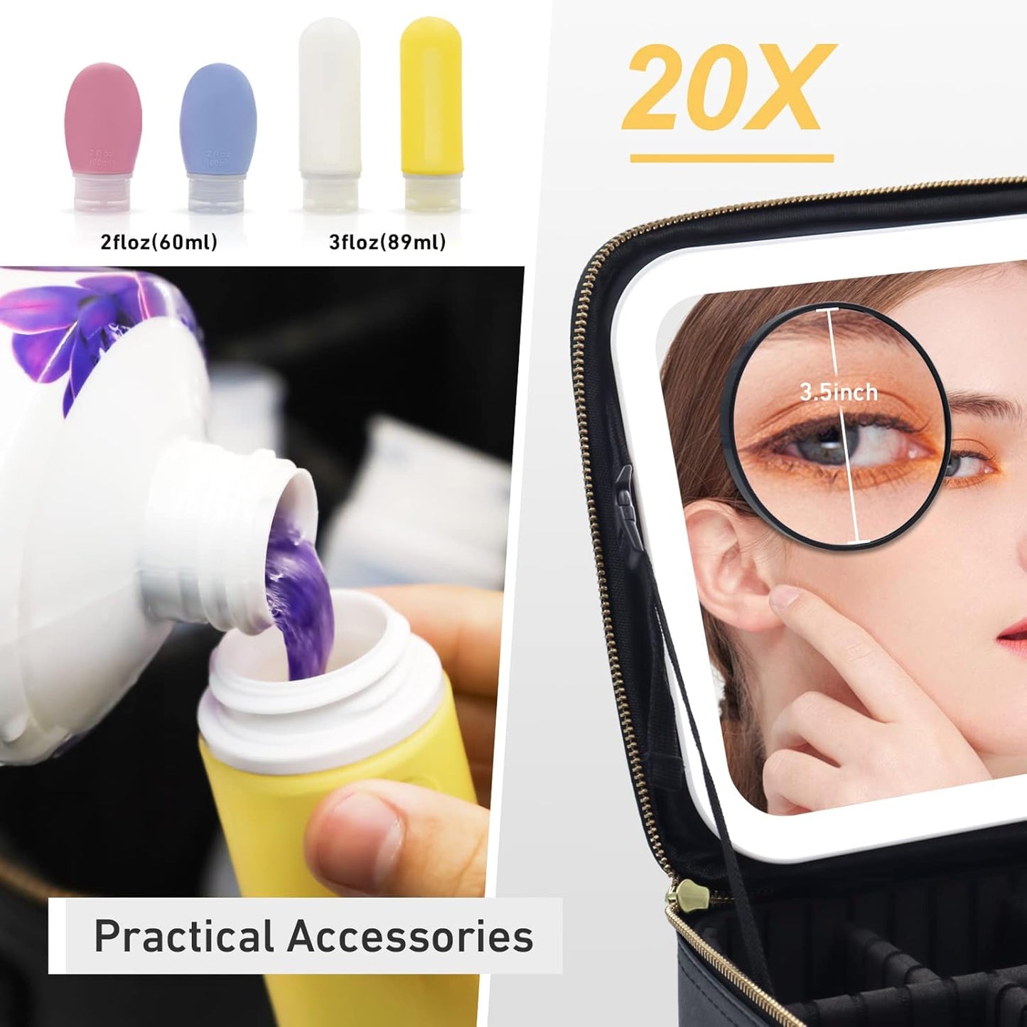 LumiCase - Make-up reistas organiser | 50% KORTING