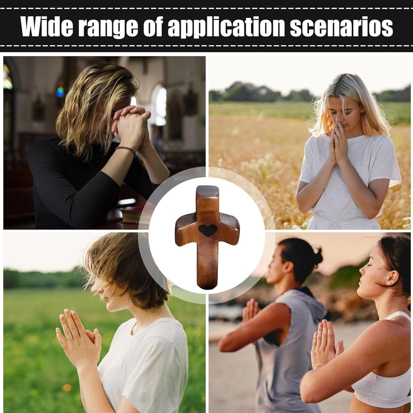 Handgemaakte Houten Kruis - Troost En Inspiratie Voor Elke Gelegenheid